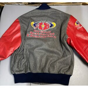 AMERICAS BEST GRAND NATIONAL CHAMPION Cheerleading Jacket Varsity Wool Medium